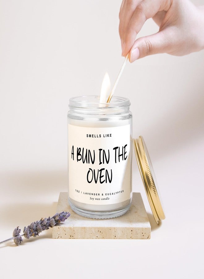 Elequaint Baby Pregnancy Announcements, Baby Shower Gifts Ideas - a Bun in the Oven Candles, Pregnancy Reveal to Parents, Best Pregnancy Announcement Gift for Grandparents, Uncle, Aunt - Image 5