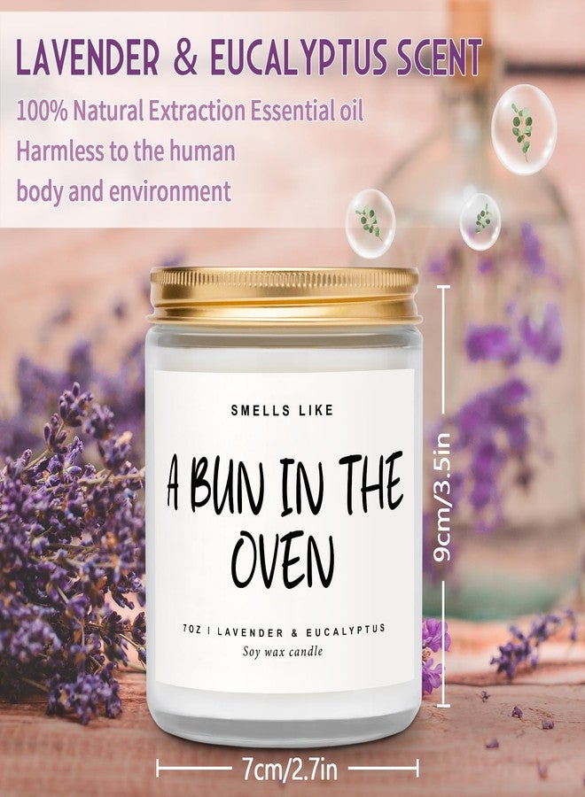 Elequaint Baby Pregnancy Announcements, Baby Shower Gifts Ideas - a Bun in the Oven Candles, Pregnancy Reveal to Parents, Best Pregnancy Announcement Gift for Grandparents, Uncle, Aunt - Image 4