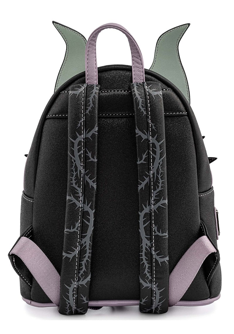 Loungefly Disney Villains Scene Maleficent Sleeping Beauty Womens Double Strap Shoulder Bag Purse - Image 4