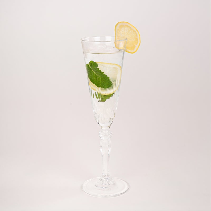 RCR transparent crystal glasses set of 18 pc - Image 4