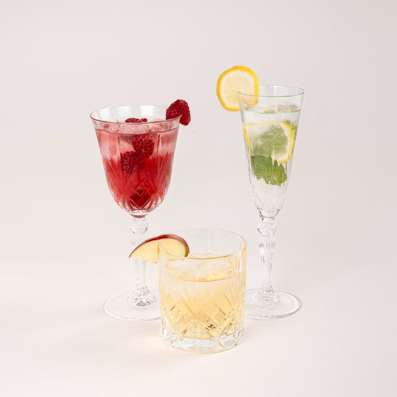 RCR transparent crystal glasses set of 18 pc - Image 3