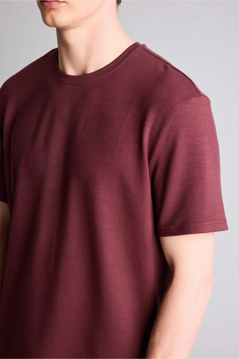 Defacto  Basic Short Sleeve T-Shirt for Men | Best Price UAE