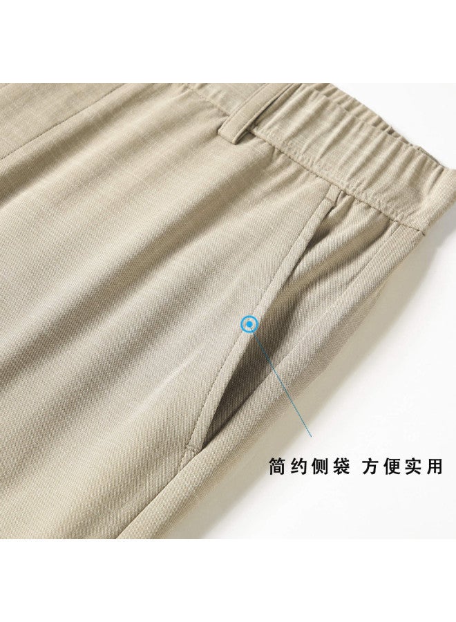 FOLUNSI men's Casual Pants - 2025 Spring Loose Straight-leg Premium Trousers - Image 5