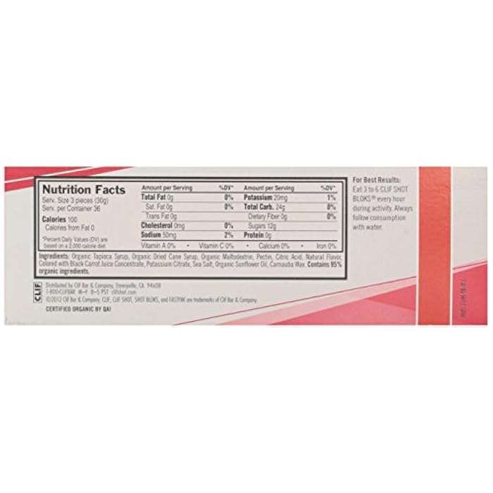 Clif Bar Clif Shot Gel Strawberry, 2.1 oz - Image 5