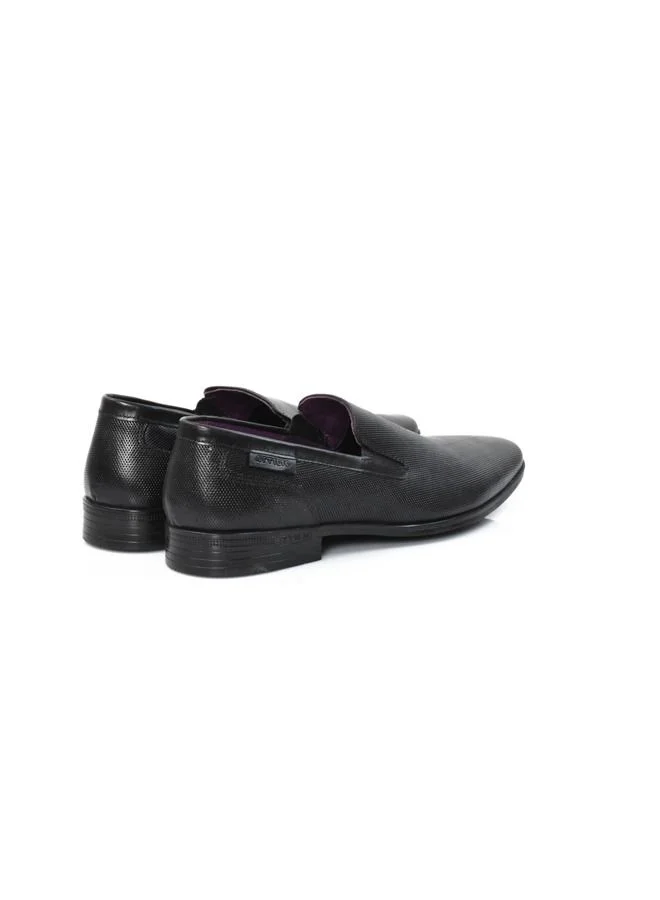 ATTILIO Men's Jousen Slip on Comfort Brown Leather Work Office Formal Occasion Party Casual Wear Italian Design Anti Skid Padded Insole Premium Shoes