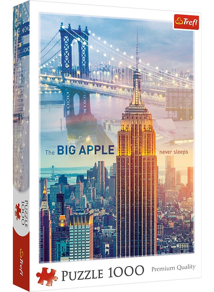 Trefl - 1000 Pieces New York At Dawn Puzzle - 10393 - Image 1