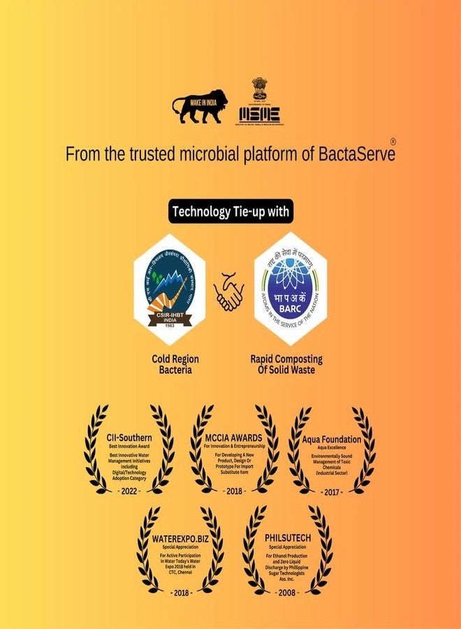 BactaServe - Nutrient Removal for Wastewater Treatment | ETP & STP Treatment Chemical | Remove nutrients from Waste Water by Using Bacterial Culture | 1 kg Bacterial Powder - Image 5