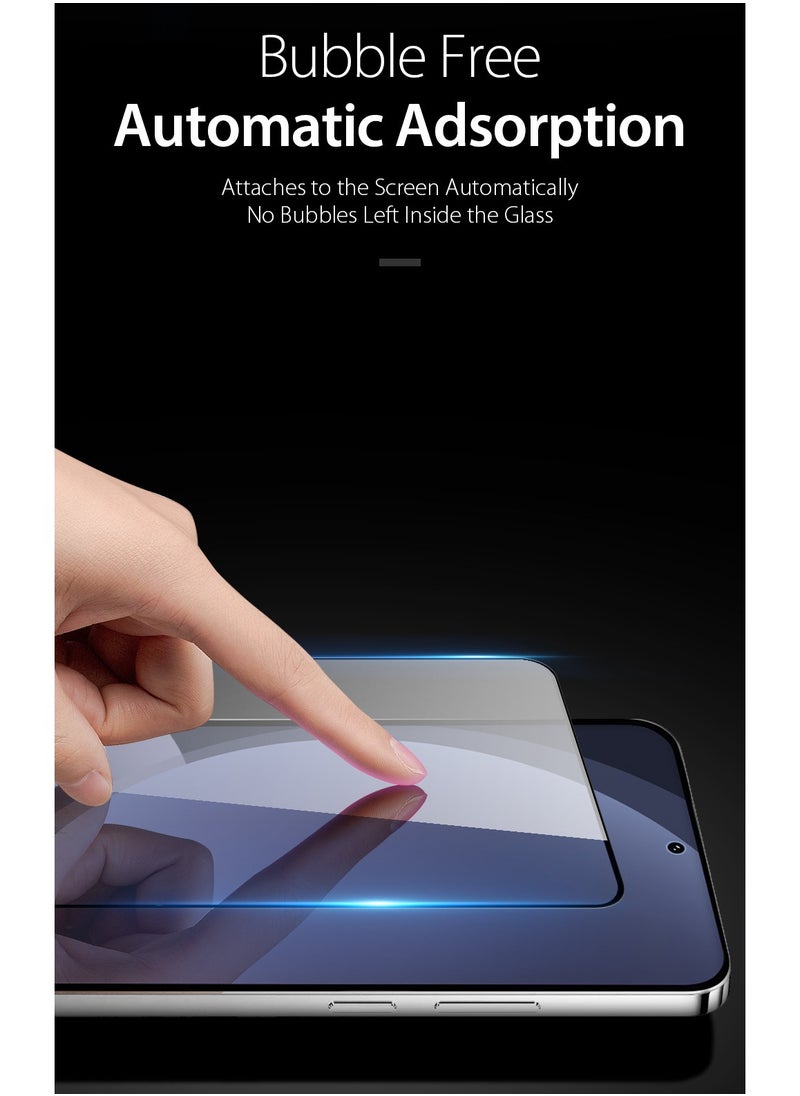 ONE MINUTE One Minute Screen Protector for Samsung Galaxy S25 Plus Tempered Glass Screen Protector Full Glue Edge to Edge 9H Hardness Anti Fingerprint Scratch Resistance Glass Fingerpint work  - Image 2