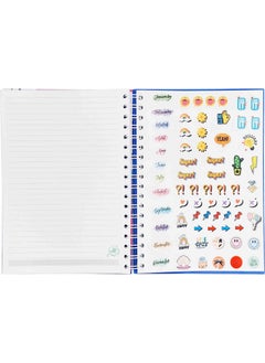 Lizy Hard Cover Spiral Undated Talking Agenda 17X24 cm Design-2  - Image 4