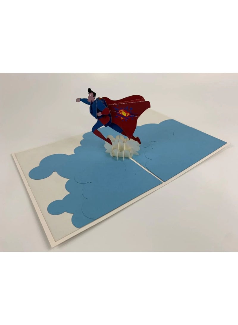 Abra Cards Super Dad Pop Up Card Best Fathers Day Gift - Image 3