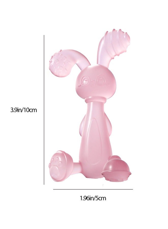 1 Piece Soft Chewable Silicone Fresh Food Teething Feeder Pacifier - pink 1 - Image 4