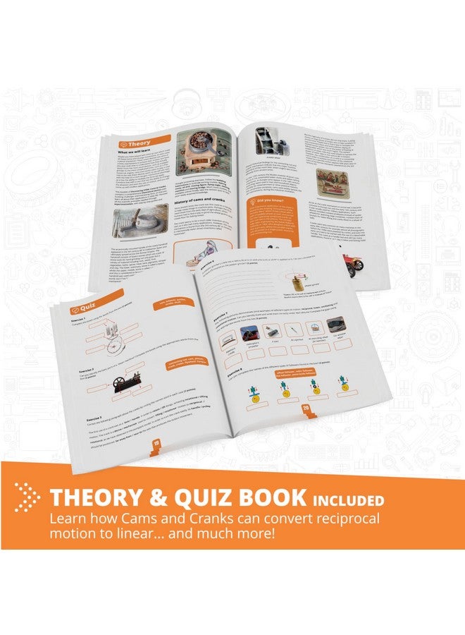 Engino - Stem Toys, Mechanics Cams & Cranks, Construction Toys For Kids 9+, Fun Educational Toys, Gifts For Boys & Girls (8 Model Options), Stem Building Toys - Image 3