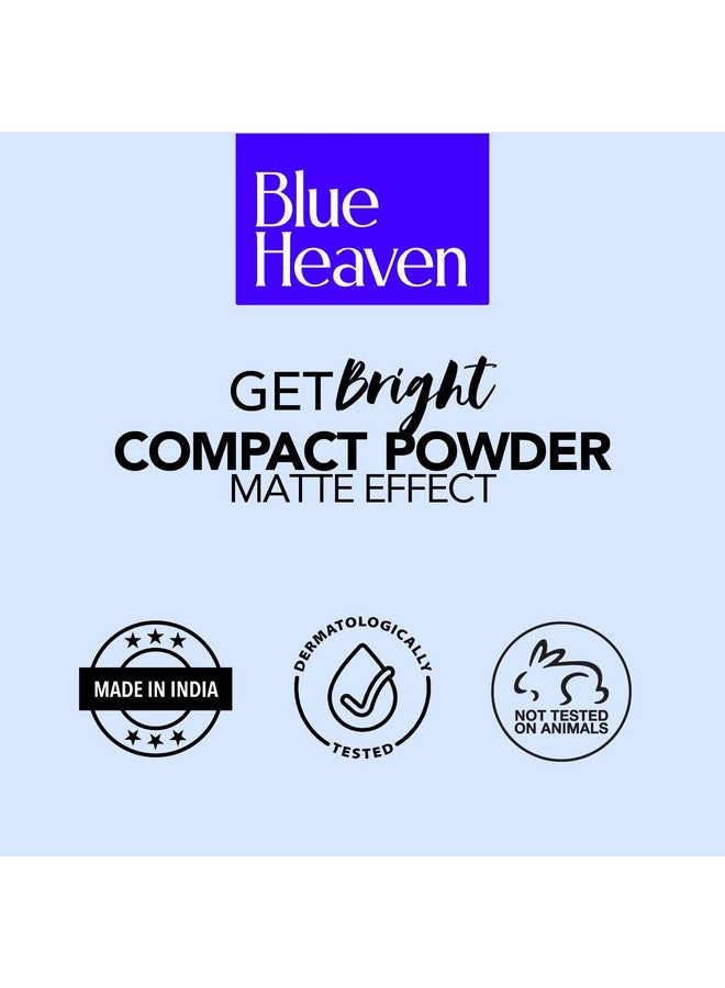 بلو هيفن بودرة مضغوطة جيت برايت أول سكين من بلو هيفن للنساء مع عامل حماية من الشمس، غير لاصقة، خالية من الزيوت، تركيبة خفيفة الوزن، فانيليا، 16 جرام - Image 5