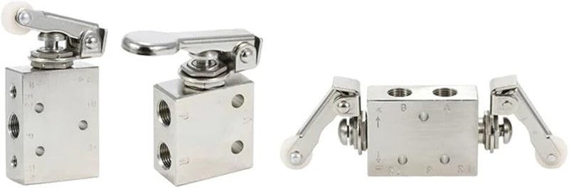 TAC 3P Mechanical Pneumatic Switch Air Manual Button Valve - Image 5