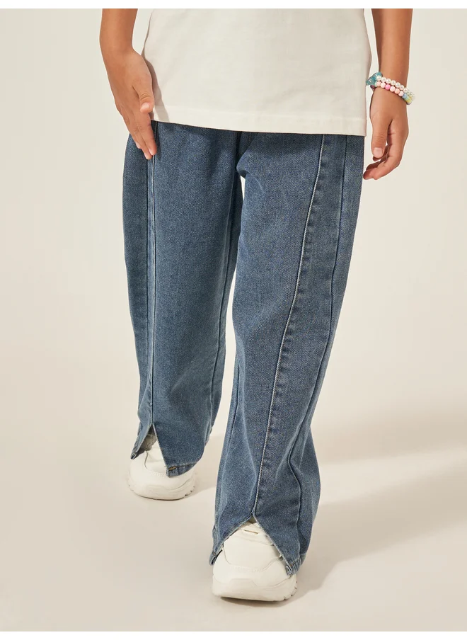 Styli Styli Regular Fit Denim Jeans