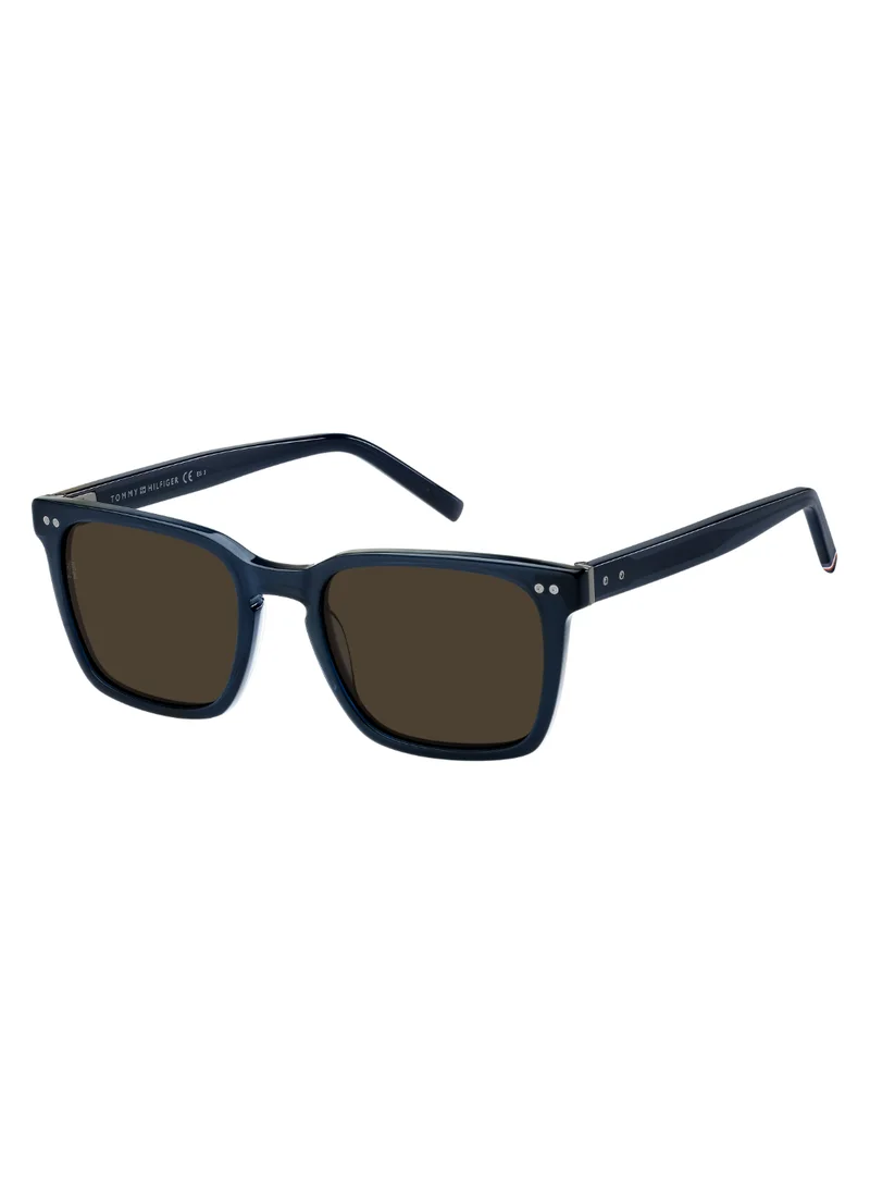 تومي هيلفيغر Men's UV Protection Sunglasses Th 1971/S Blue 42.3 - Lens Size: 53 Mm