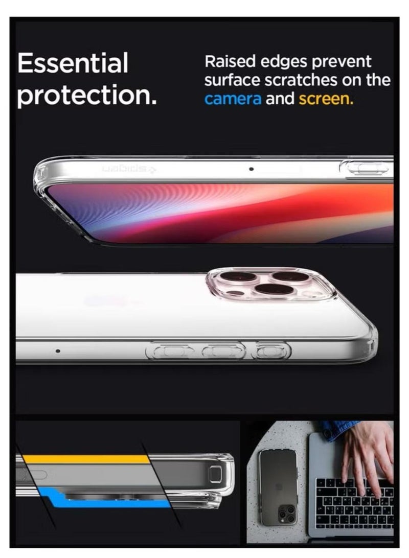 Spigen Liquid Crystal for iPhone 16 Pro Case Cover (2024) - Crystal Clear - Image 5