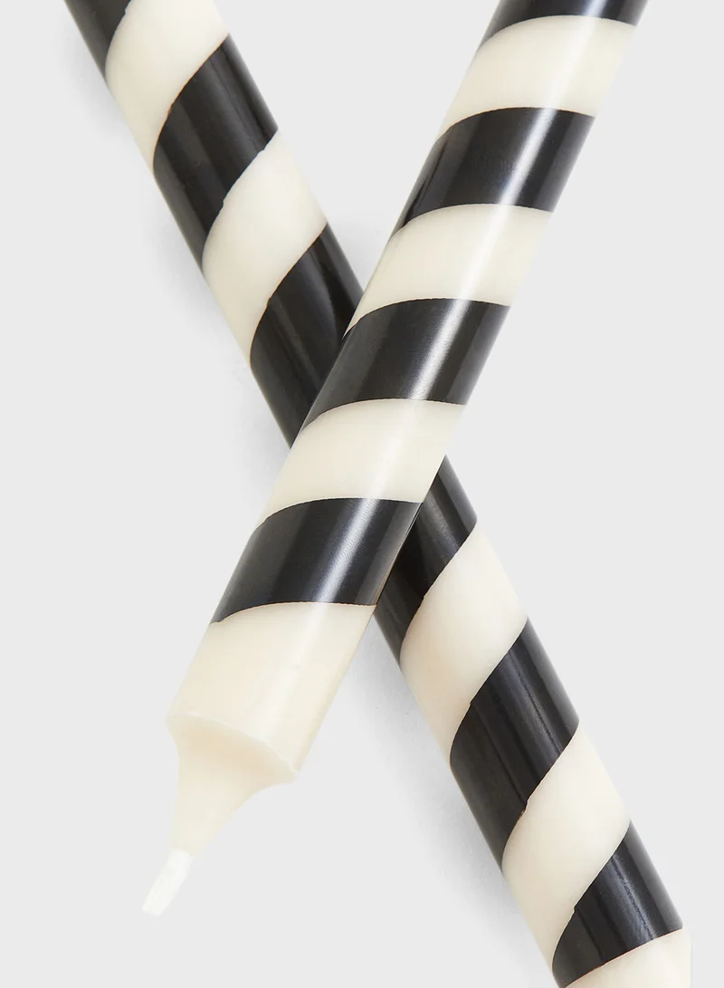 H&M 2-Pack Candy Cane Candles