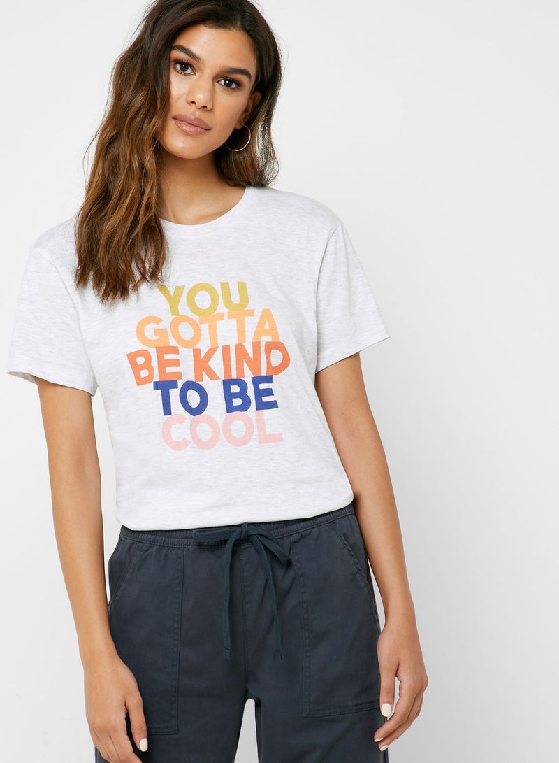 Cotton On Slogan T-Shirt - Image 1