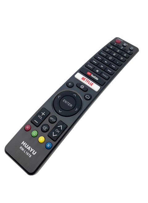 Universal Remote Control Replacement for Sharp TV GB346WJSA GA610WJSA GB139WJSA TV Remote Replacement Model RM-L1678