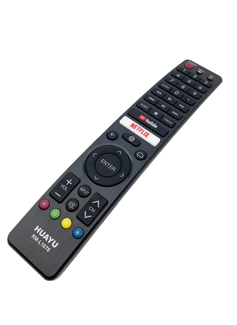 Huayu - Universal Remote Control Replacement for Sharp TV GB346WJSA GA610WJSA GB139WJSA TV Remote Replacement Model RM-L1678 - Image 1