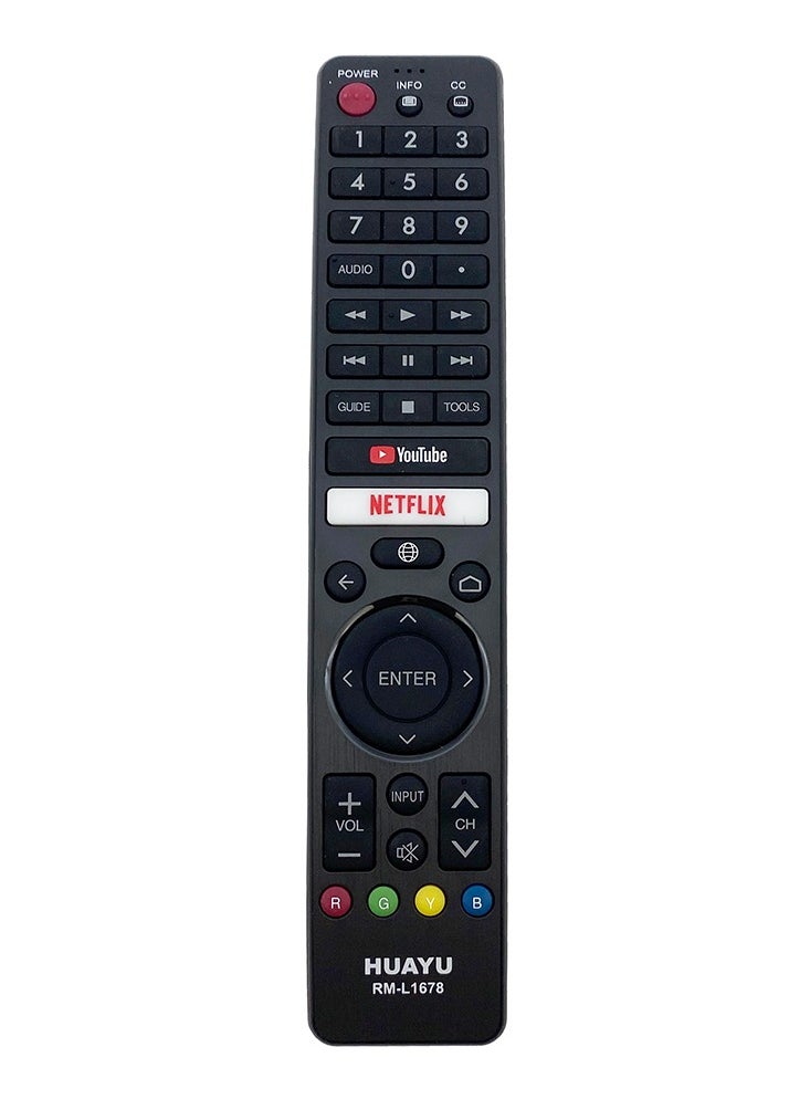 Huayu - Universal Remote Control Replacement for Sharp TV GB346WJSA GA610WJSA GB139WJSA TV Remote Replacement Model RM-L1678 - Image 1