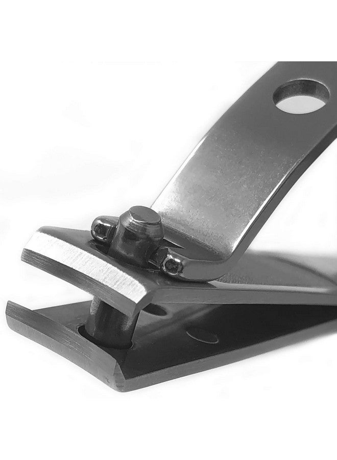 KOHM Nail Clippers for Thick Nails - Heavy-Duty, Stainless Steel, Tough, Professional Toenail Clippers w/Built-in File - Nail Cutters for Seniors and Adults - Image 4