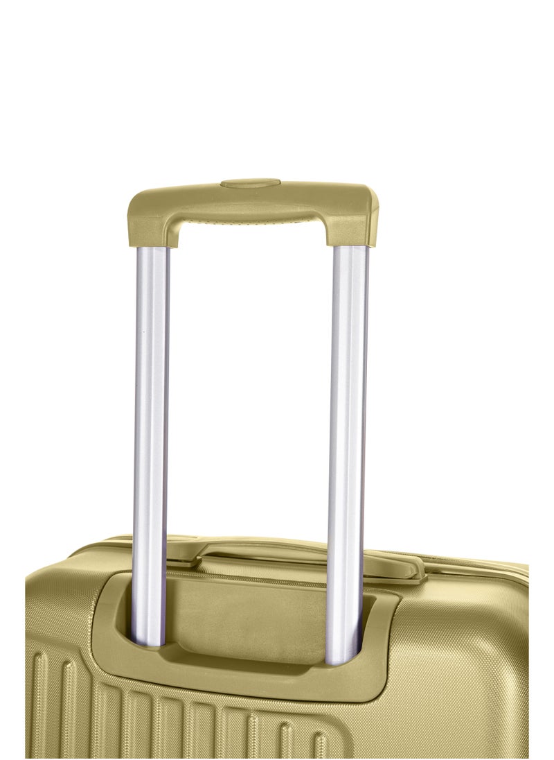 SENATOR - Hard Case Travel Bag Luggage Trolley For Unisex ABS Lightweight Suitcase with 4 Spinner Wheels KH1075 Tea Green - Image 1