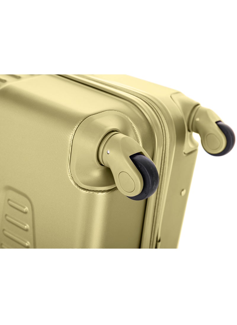 SENATOR - Hard Case Travel Bag Luggage Trolley For Unisex ABS Lightweight Suitcase with 4 Spinner Wheels KH1075 Tea Green - Image 1