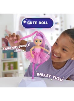 WowWee WowWee Twirl Along Dancing Doll, Lena Ballerina, with Wand and Light-Up Stage (Ages 3+)  - Image 5
