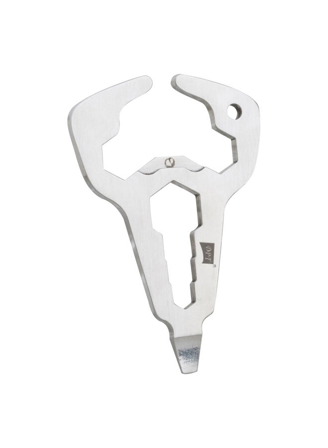 دي بي تي مفتاح متعدد الوظائف ستانلس ستيل فضي - Image 2