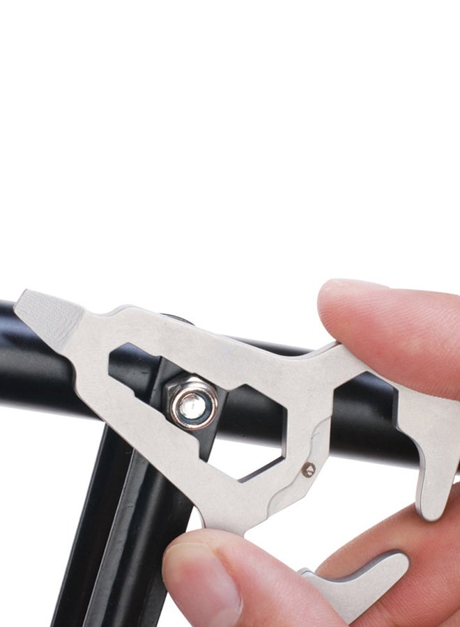 دي بي تي مفتاح متعدد الوظائف ستانلس ستيل فضي - Image 5