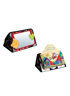 Generic Infants Ha Ha Mirror Three-dimensional Cloth Book-  - Image 5