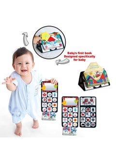 Generic Infants Ha Ha Mirror Three-dimensional Cloth Book-  - Image 2