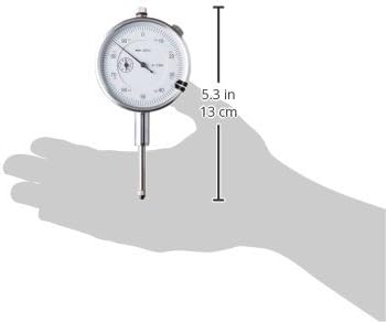 SE Triton 1 Dial Indicator 0001 Graduation Travel Lug Back White Face - Image 2