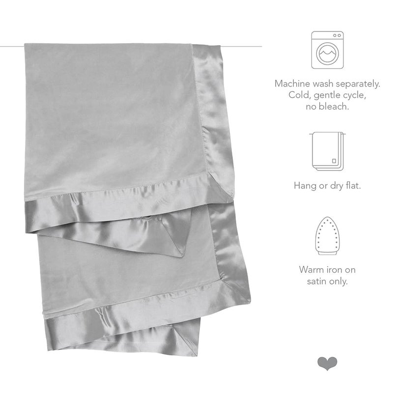 Little Giraffe Baby Blanket - Velvet Soft Blanket with Satin Trim - Baby Stroller Blanket - Newborn Baby Essentials & Baby Gifts - 29x35" - Cream - Image 5