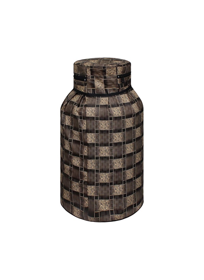 Star Weaves Star Weaves Polyester Waterproof And Dustproof Lpg Gas Cylinder Cover Kum40  - Image 3