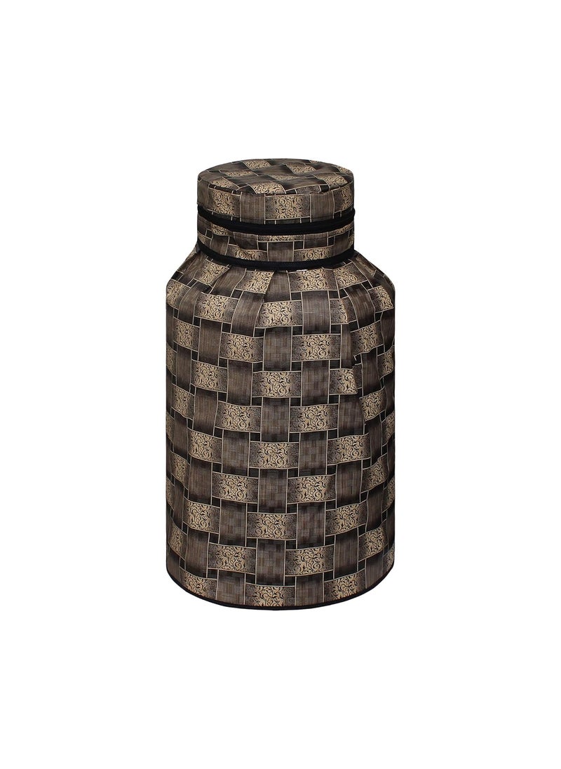 Star Weaves Star Weaves Polyester Waterproof And Dustproof Lpg Gas Cylinder Cover Kum40  - Image 1