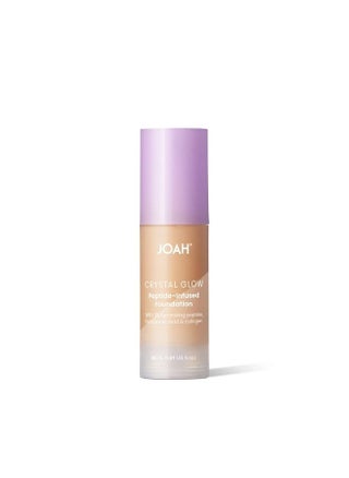 Crystal Glow Peptide-Infused Foundation, 2-in-1 Multitasking Korean Makeup with Blurring Face Primer, Luminizer, Hydration & Skin Defense for a Flawless Finish, 1.01 Oz, Light Warm - pzsku/Z1FA6B7E8E1AE7CD807D3Z/45/_/1687547584/e514791d-4e87-4ddf-9be7-3c8ae31e871f