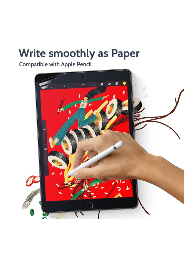 KASTWAVE 2pack Anti Blue Light Screen Protector Compatible with iPad Pro 12.9 Inch 2022/2021/2020/2018 (6th/5th/4th/3rd Generation), HD Clear Eye Protection Matte Anti Glare for iPad 12.9 In Screen Film Cover - Image 5