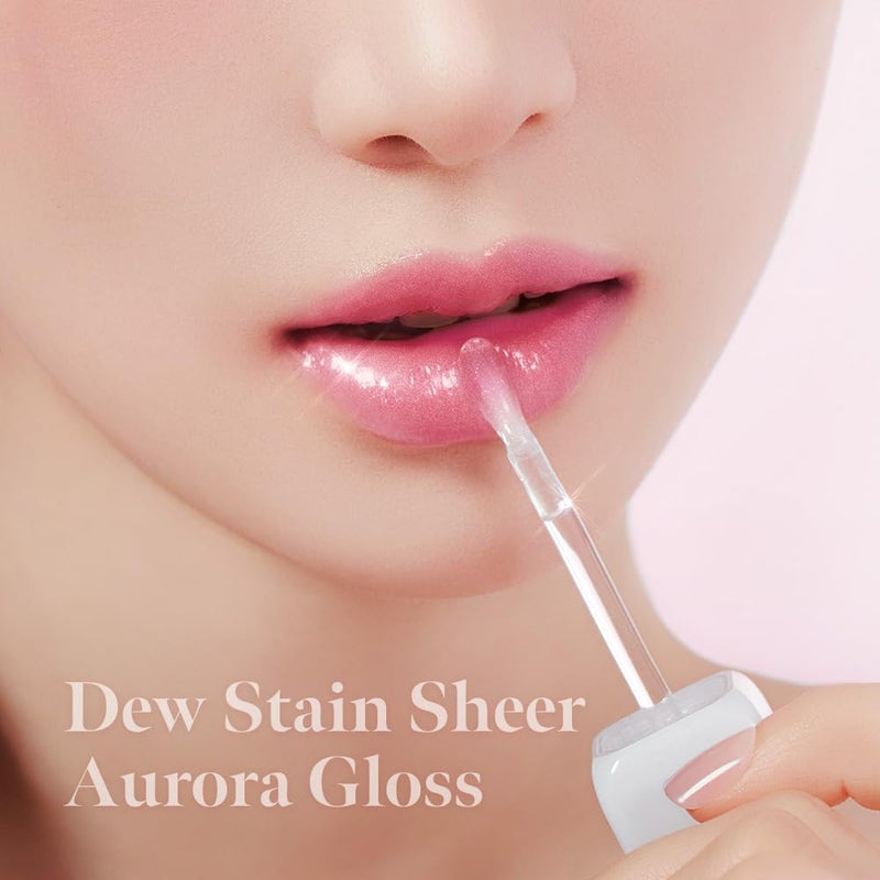 MILKTOUCH Dew Stain Sheer Lip Gloss Stocking Stuffers, Christmas Gifts (01 Honey Dew, 0.14 Fl Oz (Pack of 1)) - Image 2