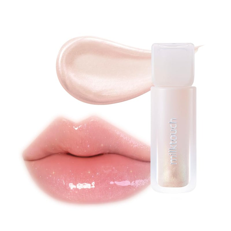 MILKTOUCH Dew Stain Sheer Lip Gloss Stocking Stuffers, Christmas Gifts (01 Honey Dew, 0.14 Fl Oz (Pack of 1)) - Image 1