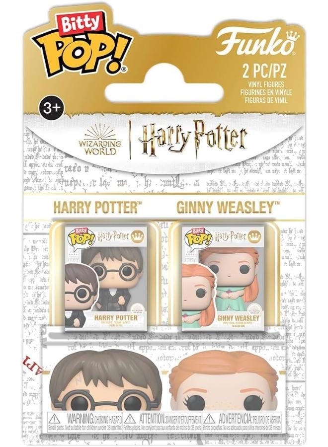 Funko Harry Potter Bitty Pop - The Goblet of Fire - Harry & Ginny 2Pk - Image 3