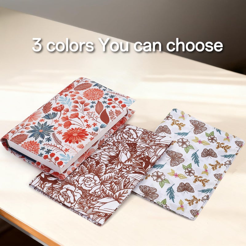 Gientten Bible Slipcover, Bible Book Cover for Women, Protective Slipcover, Floral Printing Book Cover Hardback for Hardcover,Using for Study in Prayer Journal (Floral, M) - Image 4