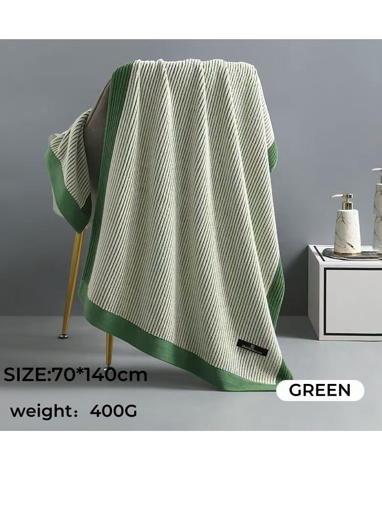 Laseta - 2 PCS  Large Bath Towel - 100% Combed Cotton Highly Absorbent and Quick Dry Extra Large Bath Towel - Super Soft Hotel Quality Towel,70*140CM - Image 1
