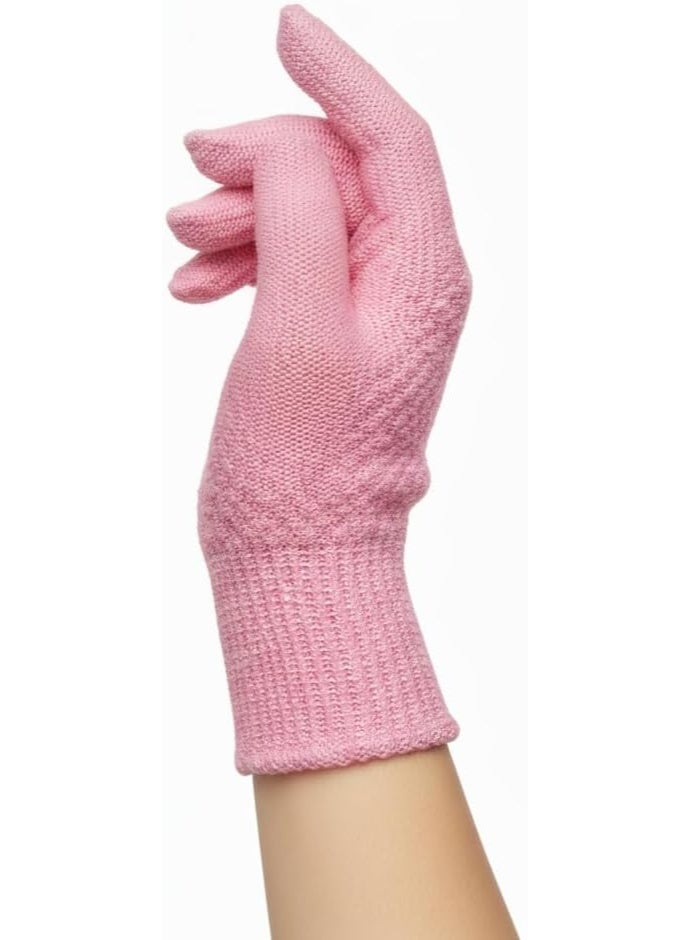 Soap & Glory Exfoliating Bath Gloves, Shower Scrubber for Dead Skin Cell Removal, Massage, Spa Treatment,Multi-colour 2 Pieces original - Image 2