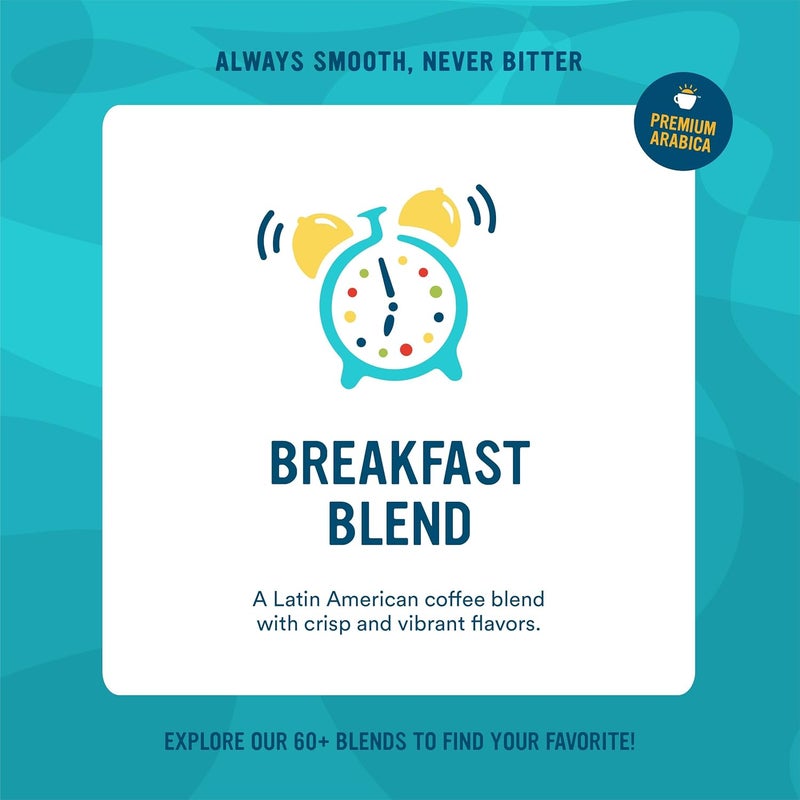 Cameron's Coffee Breakfast Blend Ground Coffee, 32 Ounce Bag - Bright and Fruity Flavor - Image 2