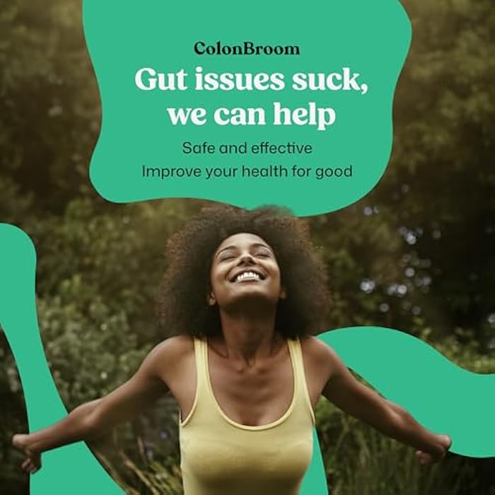 ColonBroom Psyllium Husk Powder (Strawberry, 50 Servings) - Colon Cleanse for Bloating Relief & Gut Health - Colon Broom Fiber Powder Drink - Vegan, Gluten Free, Non-GMO Fiber Powder Supplement - Image 4