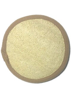 Mr.Cui'shop 3 Pcs/Set 4"×4" Natural Exfoliating Face Pad Loofah Sponge Facial Brush Shower Scrubber Body Bath Spa For Men & Women Renewable Resource (Front 100% Loofah + Back 100% Pile Fabrics) Pack Of 3  - Image 3