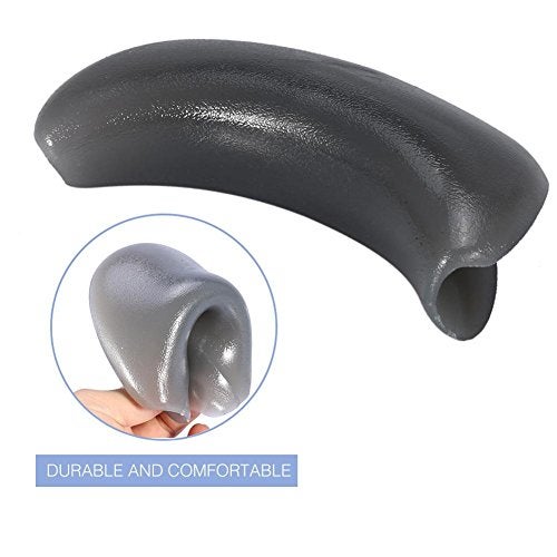 Semme Shampoo Bowl Gel Neck Rest, Durable Comfortable Soft Silicone/PU Gel Neck Cushion Pillow for Spa Hair Salon Sinks Wash Basin, 1.6 x 5.0inch - Image 5